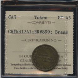 Br. 899, Nova Scotia Merchant Token