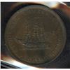 Image 2 : Br. 912 New Brunswick Half Penny Token, 1854