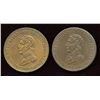 Image 1 : Br. 986, 987.  A pair of Wellington Peninsular Tokens.