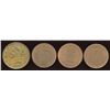 Image 1 : Quebec & Nova Scotia - Br. 585, 586, 587, 901.  Lot of four tokens.