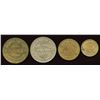 Image 1 : Ontario - Br. 793, 794, 827, 839.  Lot of four tokens.