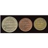 Image 1 : Ontario - Br. 799, 800, 801.  Lot of three Orphelinat St. Joseph tokens.
