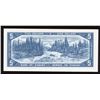 Image 2 : Bank of Canada $5, 1954 - Descending Ladder Numbered Note