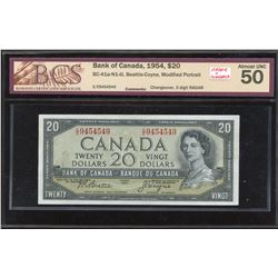 Bank of Canada $20, 1954 - 3 Digit Radar