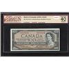 Image 1 : Bank of Canada $100, 1954 - 3 Digit Radar