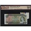 Image 1 : Bank of Canada $20, 1969 - Folding and Cutting Error