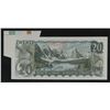 Image 2 : Bank of Canada $20, 1969 - Folding and Cutting Error