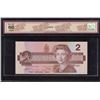 Image 1 : Bank of Canada $2, 1986 - 3 Digit Radar, 4 Cycle Repeater Replacement