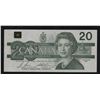 Image 2 : Bank of Canada $20, 1991 - Incomplete Printing, Partial Stamp Error