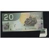 Image 2 : Bank of Canada $20, 2004 - Cutting Error