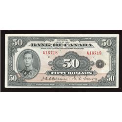 Bank of Canada $50, 1935