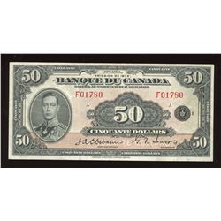 Banque du Canada $50, 1935