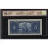 Image 2 : Bank of Canada $5, 1937