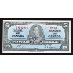 Bank of Canada $5, 1937