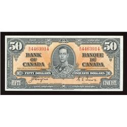 Bank of Canada $50, 1937