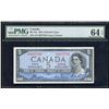 Image 1 : Bank of Canada $5, 1954 Devil's Face