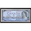 Image 1 : Bank of Canada $5, 1954 Devil's Face