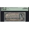Image 1 : Bank of Canada $100, 1954 Devil's Face