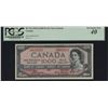 Image 1 : Bank of Canada $1000, 1954 Devil's Face