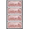 Image 2 : Bank of Canada $2, 1954 Replacements - Lot of 4 Notes