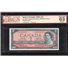 Image 1 : Bank of Canada $2, 1954 Replacement