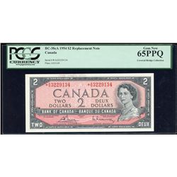 Bank of Canada $2, 1954 Replacement