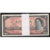 Image 1 : Bank of Canada $2, 1954 - Lot of 36 Consecutive