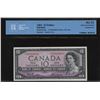 Image 1 : Bank of Canada $10, 1954 Replacement