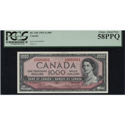 Bank of Canada $1000, 1954