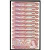 Image 1 : Bank of Canada $2, 1974 Replacements - Lot of 10 Consecutive