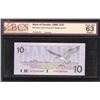 Image 1 : Bank of Canada $10, 1989 Replacement