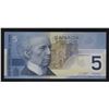 Image 2 : Bank of Canada $5, 2002 Replacement