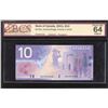 Image 1 : Bank of Canada $10, 2001 Replacement