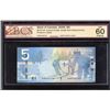 Image 1 : Bank of Canada $5, 2006 Single Note Replacement