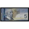 Image 2 : Bank of Canada $5, 2006 Single Note Replacement