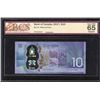 Image 1 : Bank of Canada $10, 2017 Scarce CDF Prefix