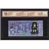 Image 2 : Bank of Canada $10, 2017 Scarce CDF Prefix