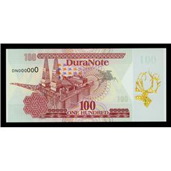 Duranote 100 Test Note