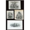 Image 1 : Bank of Acadia, Die proof vignettes: