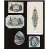 Image 1 : Bank of London in Canada - Total of five engraved items.