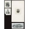 Image 1 : Merchants Bank, four die proof vignettes.