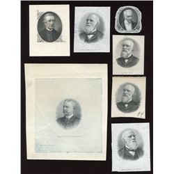 Seven Engraved Portraits