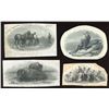 Image 1 : Northern Bank/Northern Crown Bank, Bank of New Brunswick - Four die proof vignettes.