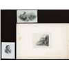 Image 1 : People's Bank of Halifax - Three die proof vignettes.