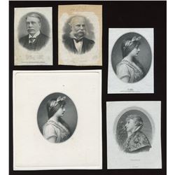 Standard Bank of Canada - Total of seven die proof vignettes