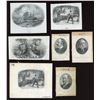 Image 1 : Traders Bank of Canada - Total of seven die proof vignettes.