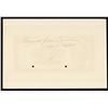 Image 2 : Government of Newfoundland, face proof with tint, on card, pristine.