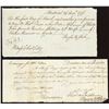 Image 1 : Hand written eighteenth century financial documents