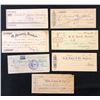 Image 1 : Ontario Private Bank Cheques - Total of seven cheques.