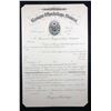 Image 1 : Banque d'Hochelaga, Letter of Credit 189_, Proof, on Card.